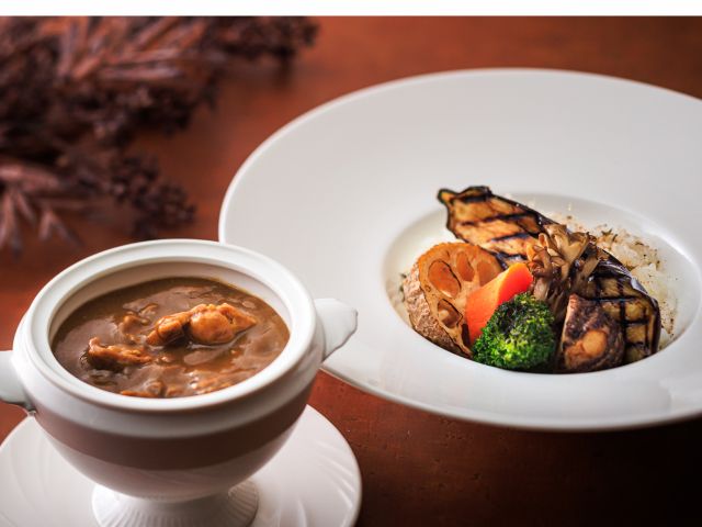 秋のハーフブッフェ