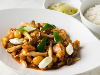 鶏肉のオイスターソース炒め