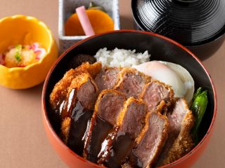 道産牛味噌カツ丼