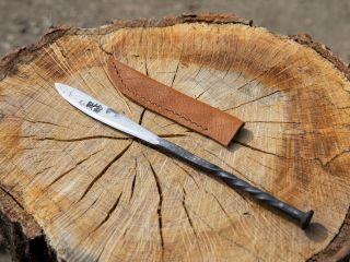 ペーパーナイフ完成の図!『足助』の地名刻印でお土産にも♪