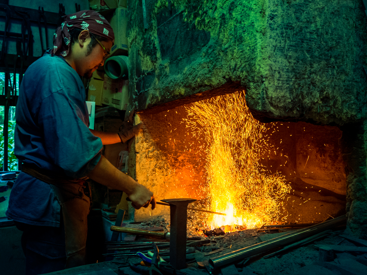 職人入門！五寸釘で造る！世界で1つのペーパーナイフ/足助のかじや