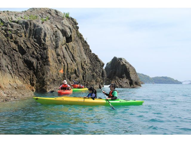 名勝橋杭岩を目の前に見ることができます ダイナミックな体験!!
