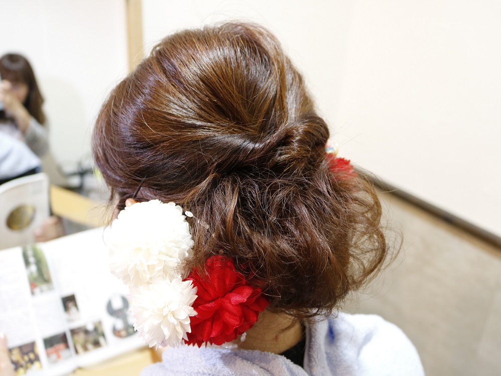 じゃらん限定 訪問着フォーマルセット ヘアアレンジ 髪飾り ワンランク上の草履バッグゼット付 日光着物レンタル処 Cocon Nikko じゃらん遊び体験