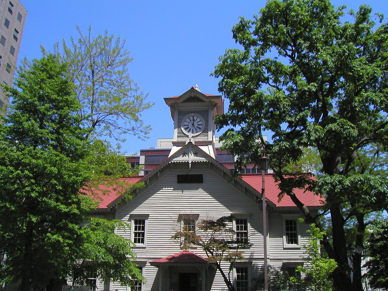 お馴染み、サッポロのシンボル時計台