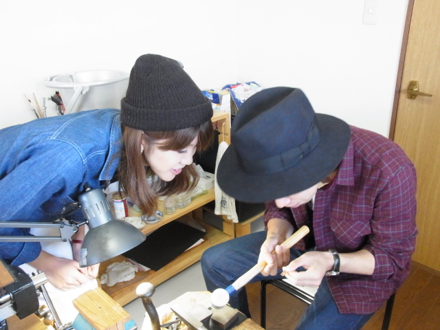 カップルで共同作業も楽しいですね♪