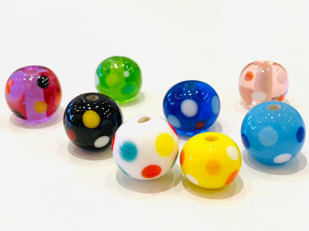 定番柄…ドット玉(色の組み合わせは一例です)