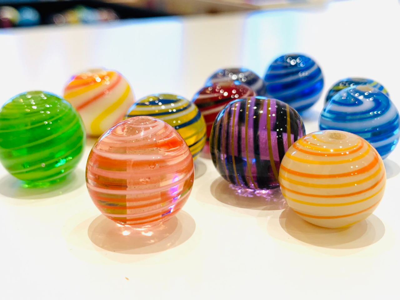 定番柄…うずまき玉(色の組み合わせは一例です)