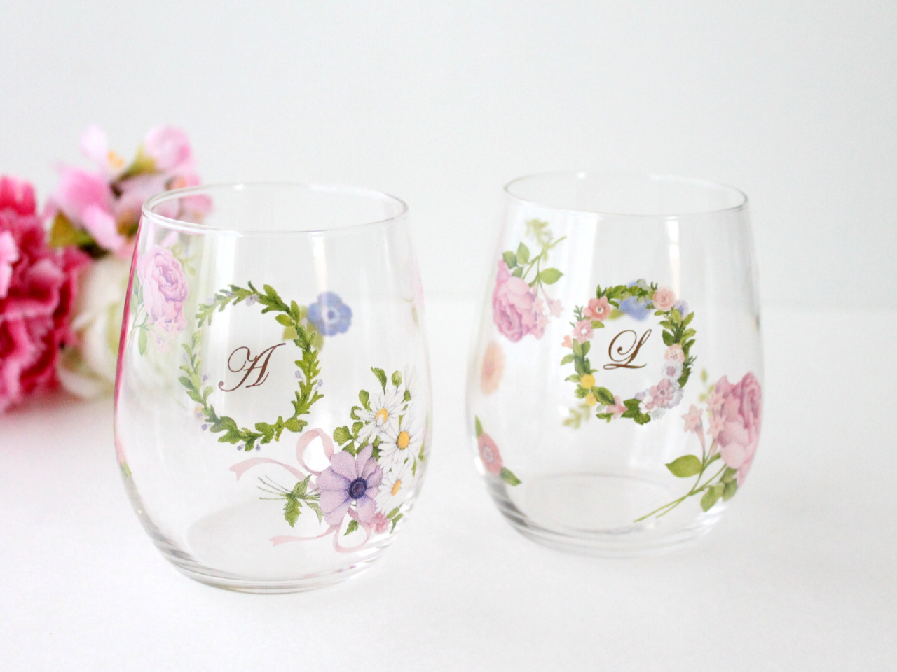 イニシャルを入れてプレゼントづくりにも!