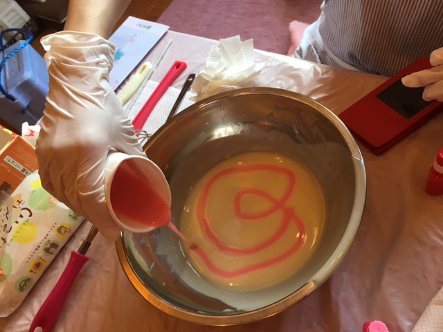 タイミングを見て色づけします