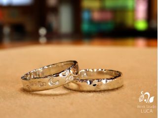 工程が多く、好きな絵柄や文字を刻印できます。仕上がるデザインは十人十色!