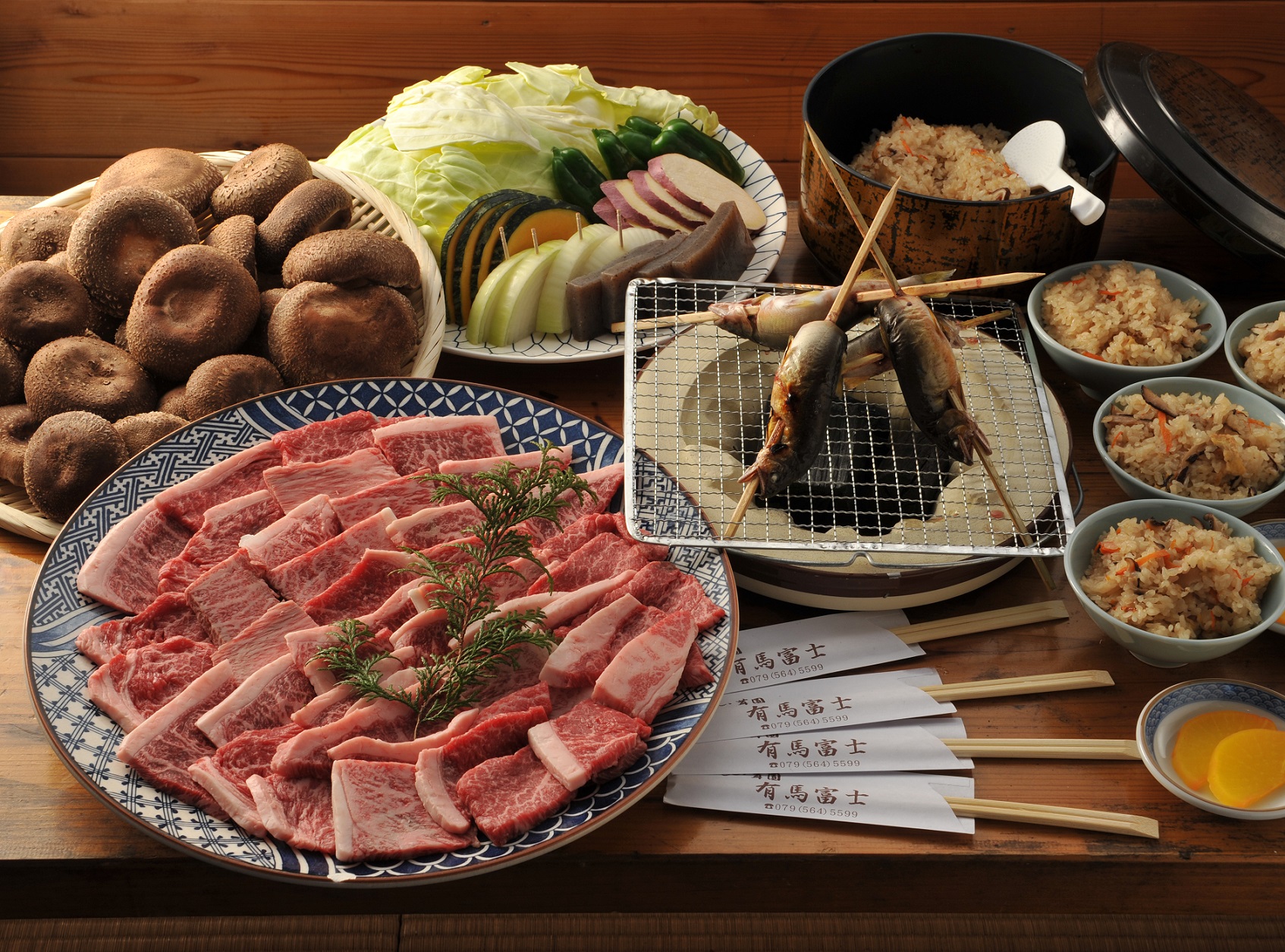 魚釣りとまんぷくコース