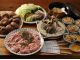 鮎のつかみどりと若鶏コース