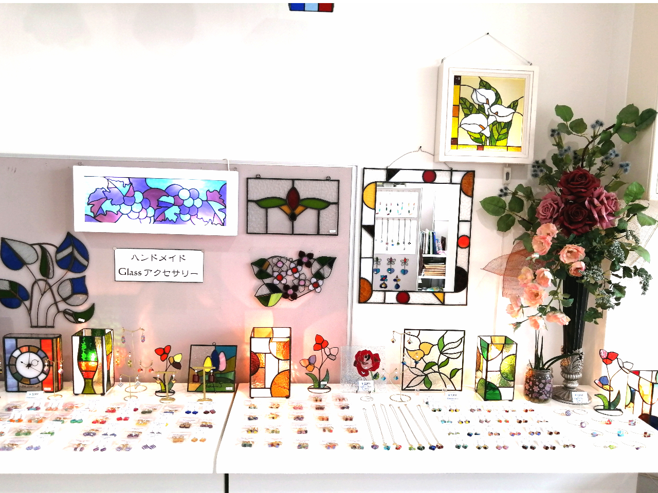 アトリエの展示