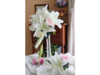 レッスンでお作りいただいたブーケです。