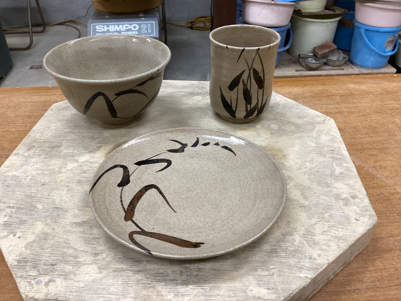 焼き上がった作品のイメージです。