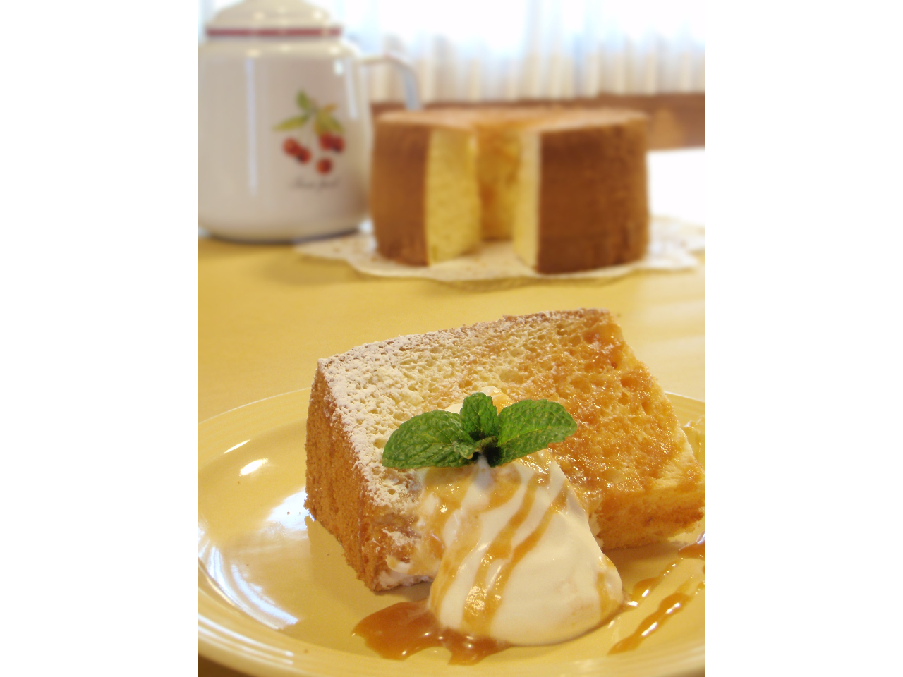 ミルクシフォンケーキ