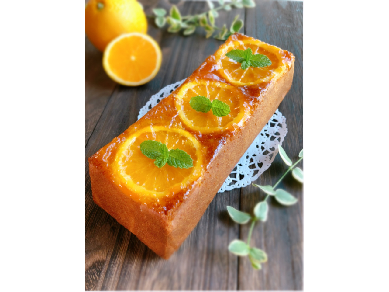 オレンジケーキ&スティックパイ