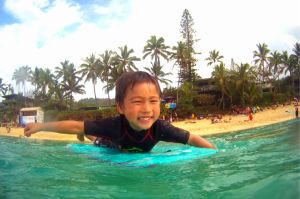 グランドチャンピオン友重達郎監修サーフィンスクール ☆親子サーフィンスクール☆フ...