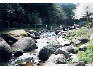 渓流にじます釣りで丸一日自然満喫プラン 日向渓谷マス釣場 じゃらん遊び体験 渓流にじます釣りで丸一日自然満喫プラン 日向渓谷マス釣場 じゃらん遊び体験