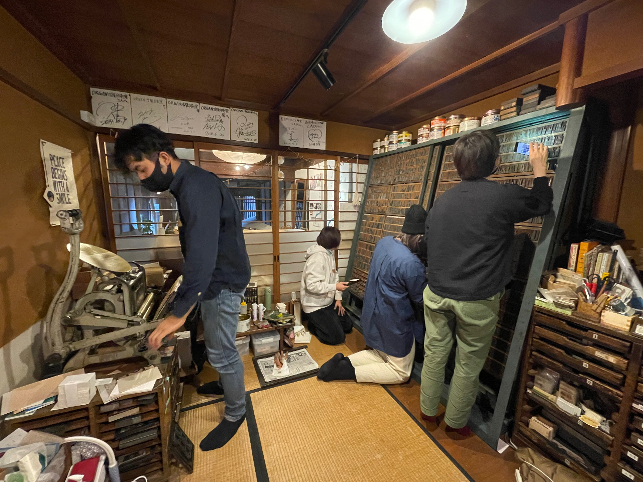 岐阜】◇活版印刷でオリジナル名刺製作◇ お一人様・友達同士