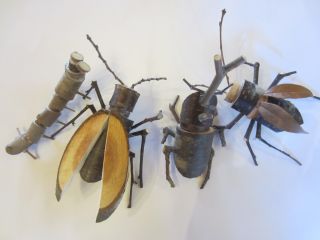 木端で作った昆虫です。夏休みの宿題にいかがかな?