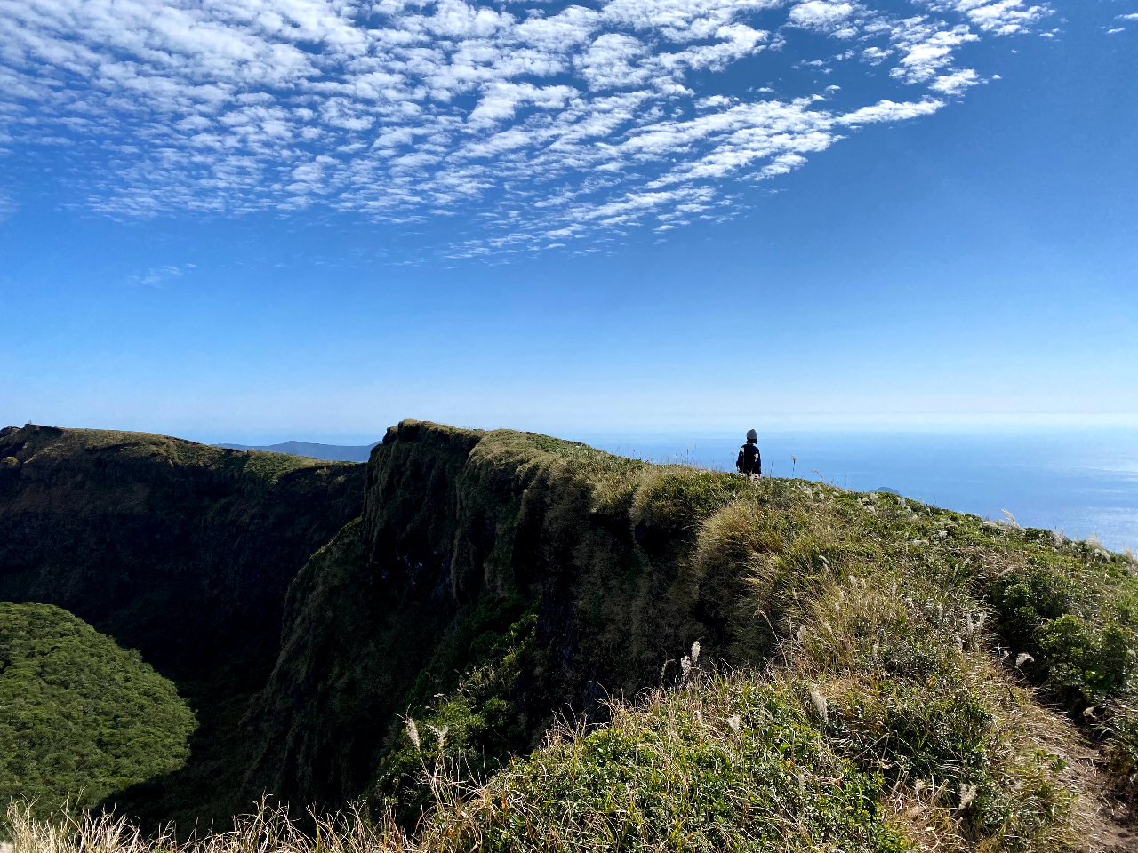 お鉢めぐりの道。