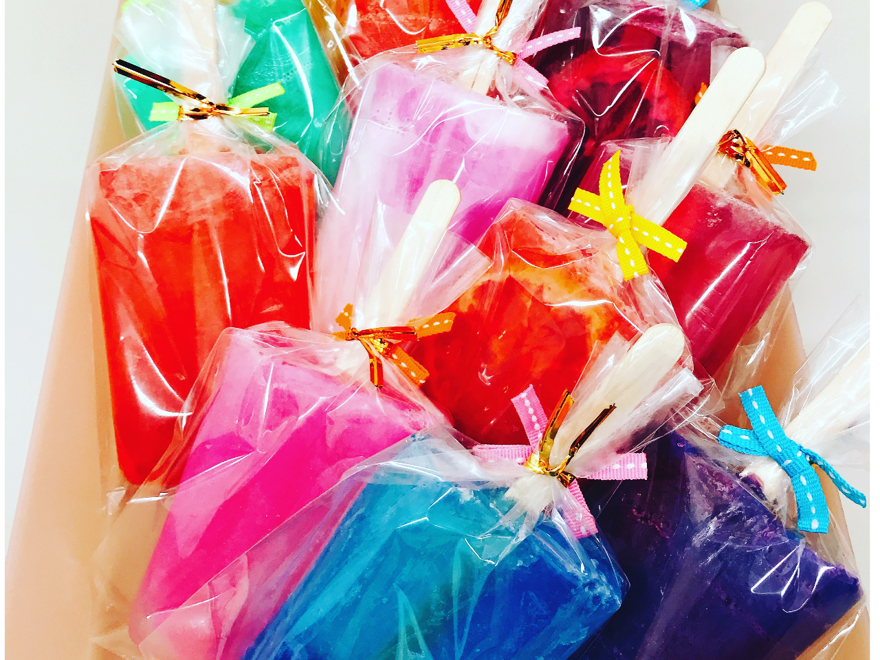 思わず食べたくなる!?アイスキャンディーソープ作り☆