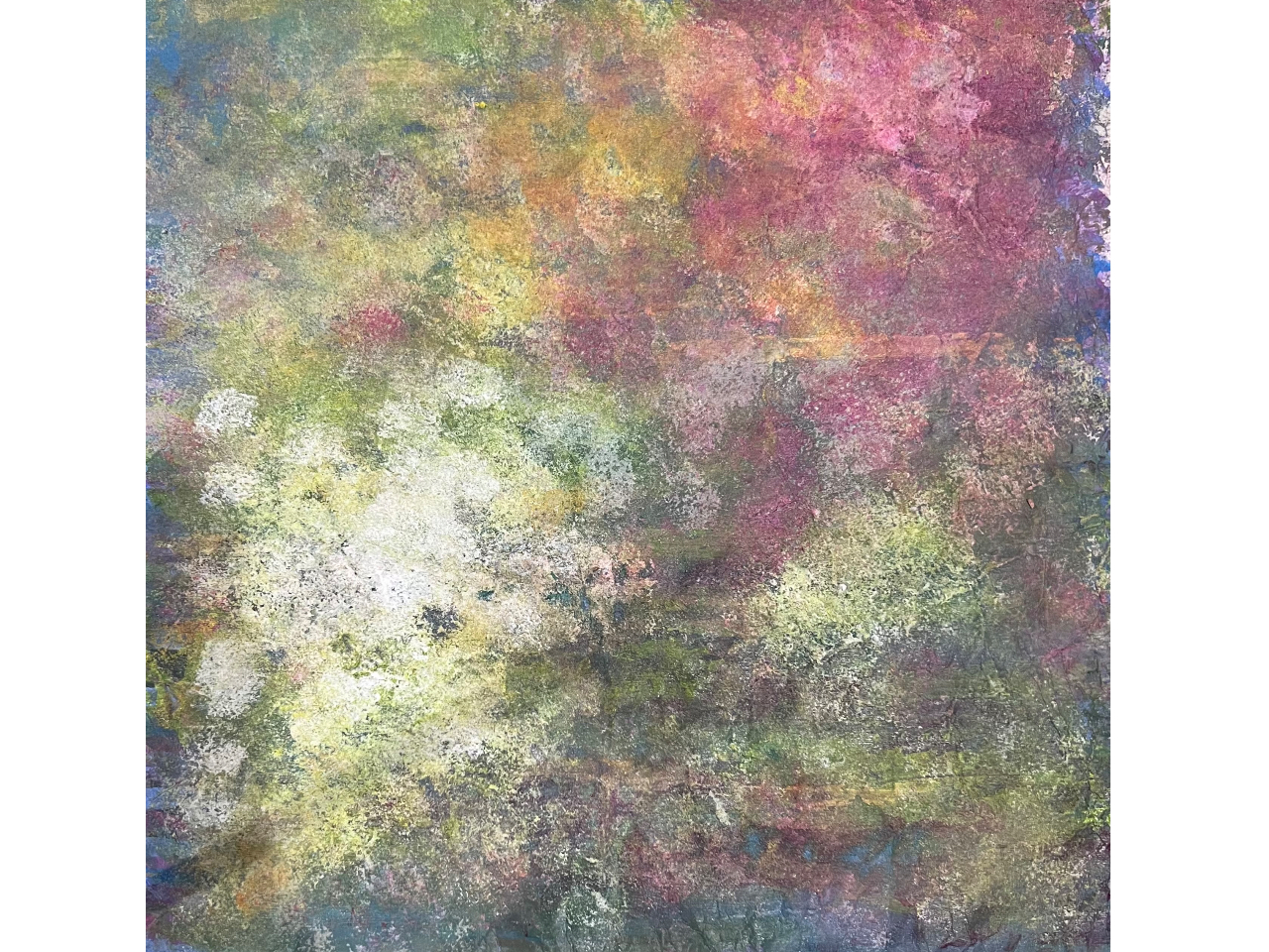 先生の作品。自由な発想で自由にペイントするだけです。