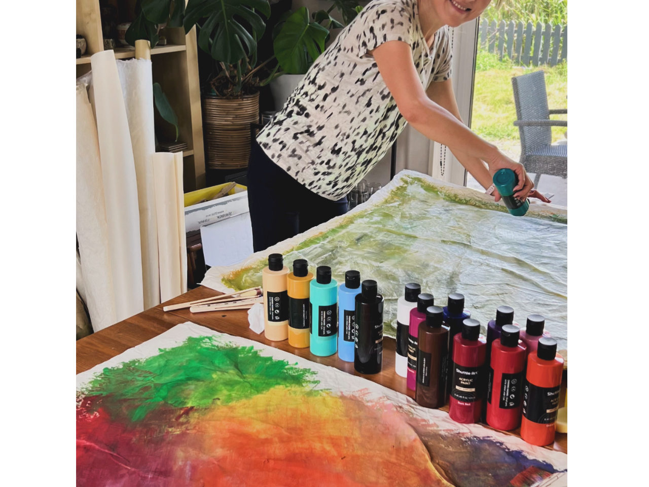 こちらの方は特大サイズを3枚も仕上げました!特大サイズご希望の方ははお問い合わせください。