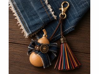 デニムやタッセルでスタイリッシュに。