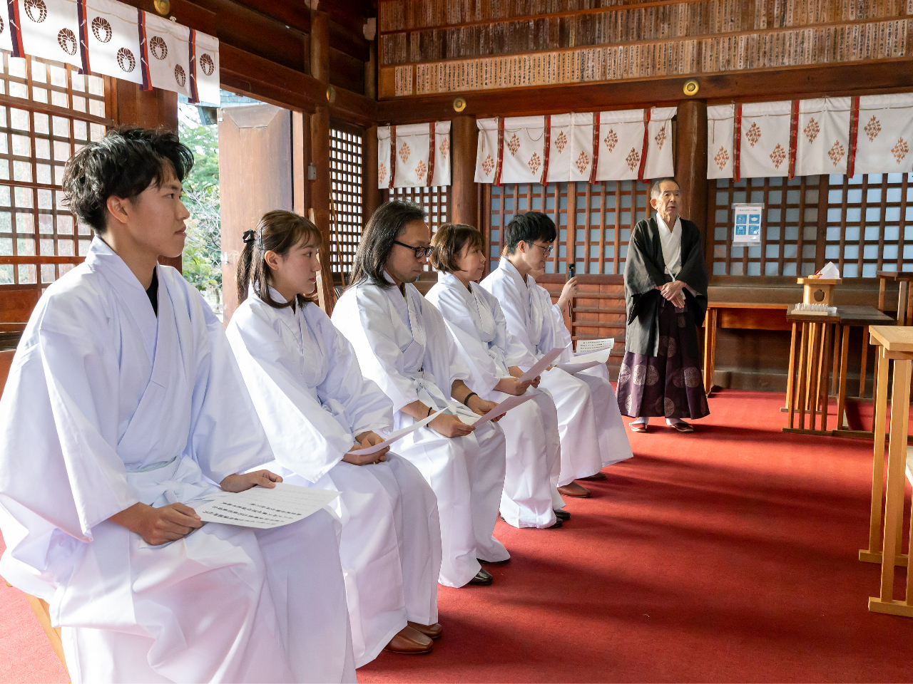 【日本の神道に触れる】大垣城ゆかりの神社三社を巡るお参り体験