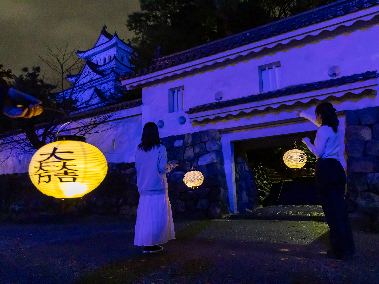 大垣城ナイトツアー「大垣城リアル謎解きゲーム」体験