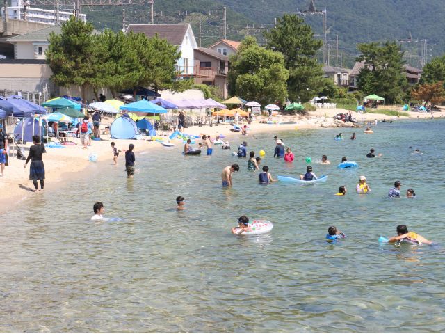 ビーチは目の前!