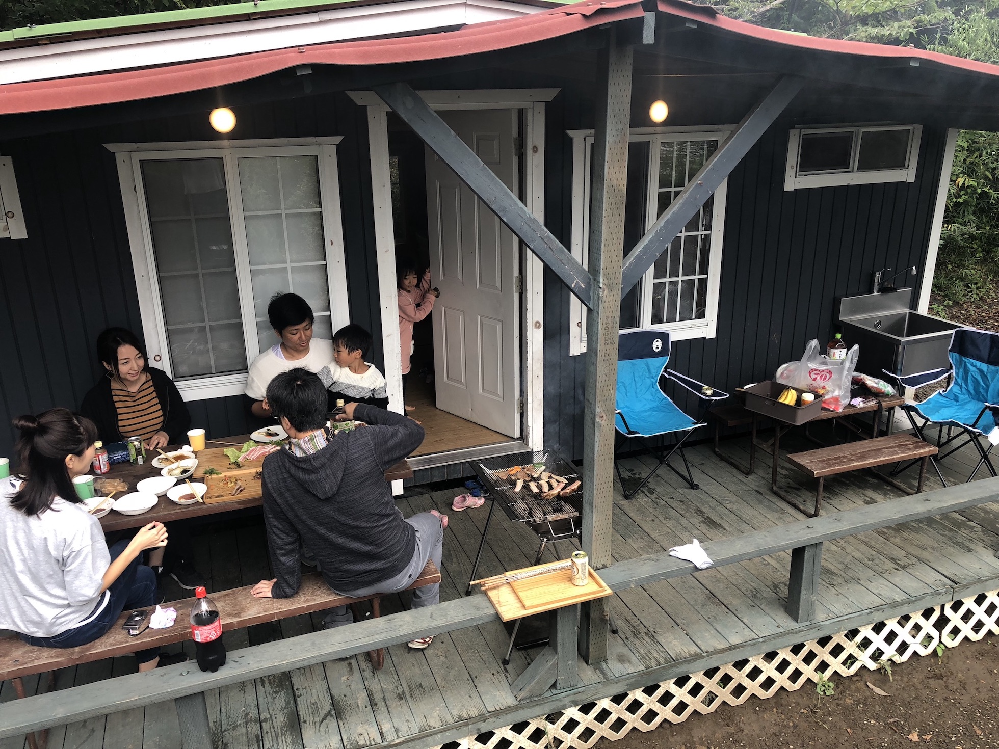 日帰りキャビンでbbq 屋根付テラスあり 車横付けok 持ち込み自由 Aha q じゃらん遊び体験