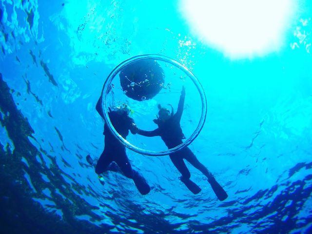 シルエット写真もお客様に人気の写真となっております(^.^)家族の記念写真や、グループ旅行、カップル旅行さんに喜ばれてます♪