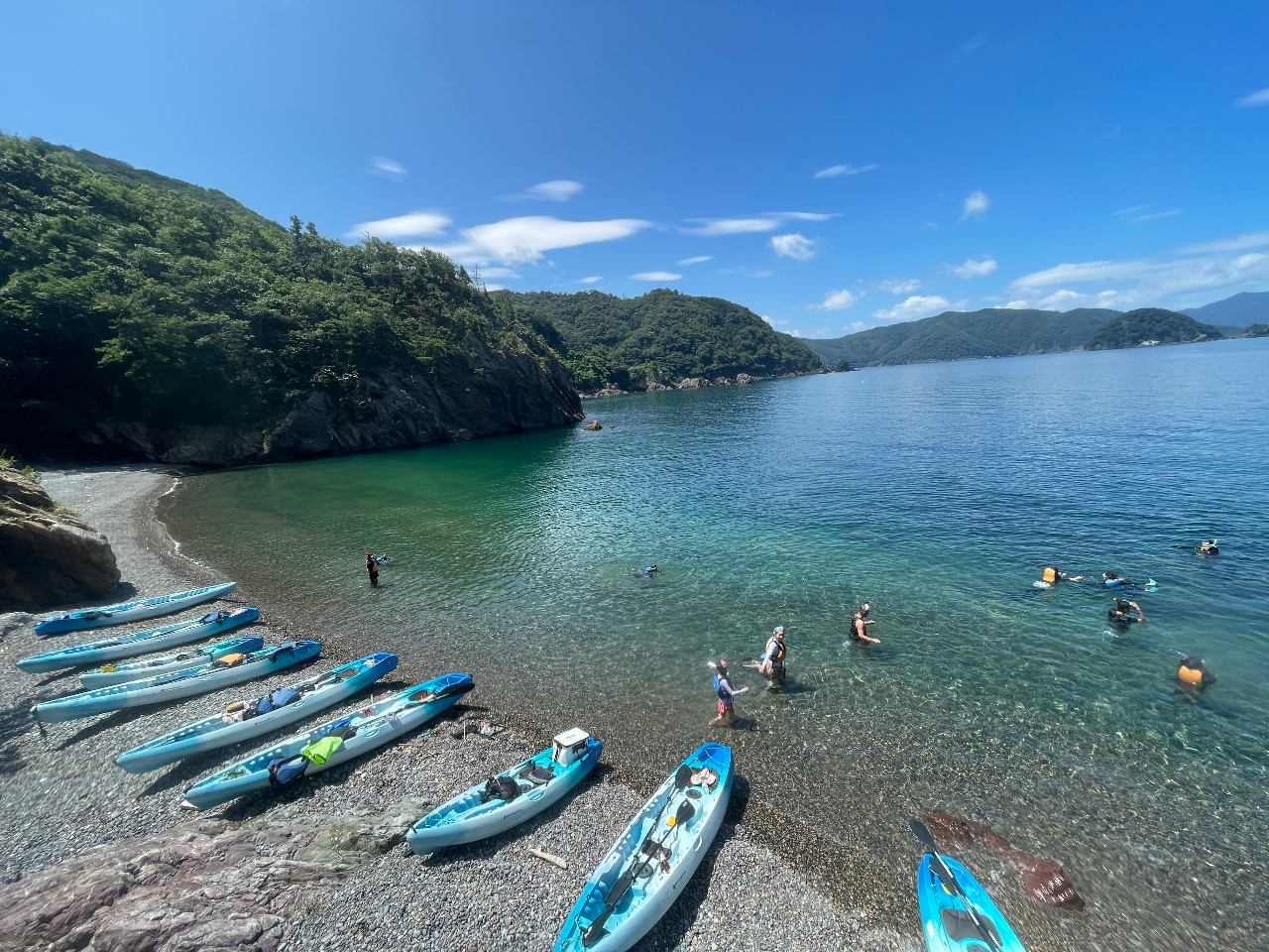 【7月・8月・9月開催】無人浜で海遊び!夏の若狭湾コース<3時間>