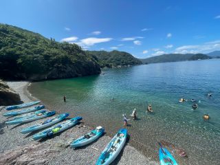 「カヤック&海遊び」 福井若狭の透明な海 アソビまくり♪