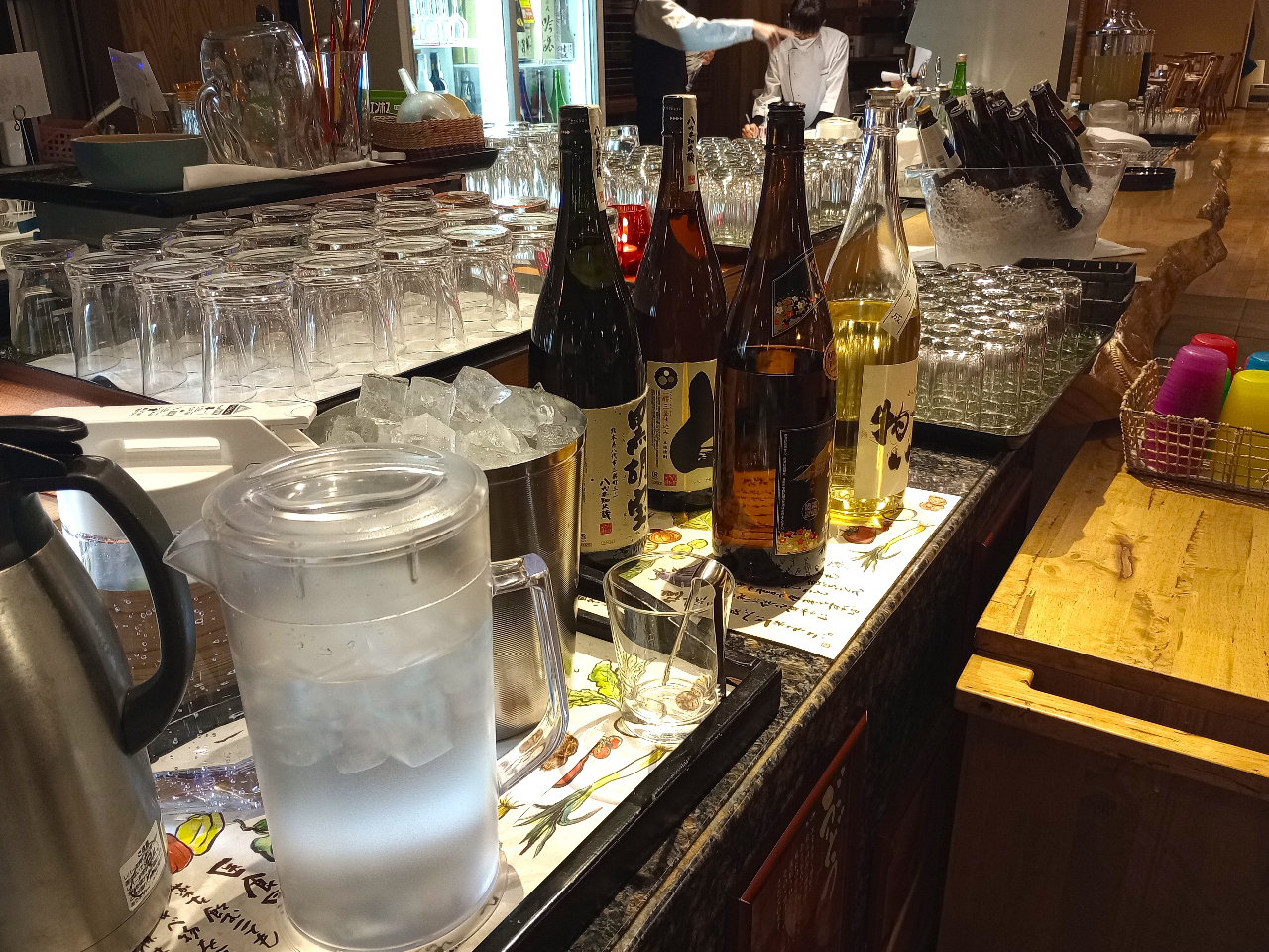 クリスマスディナービュッフェ アルコールも飲み放題 写真は2022年