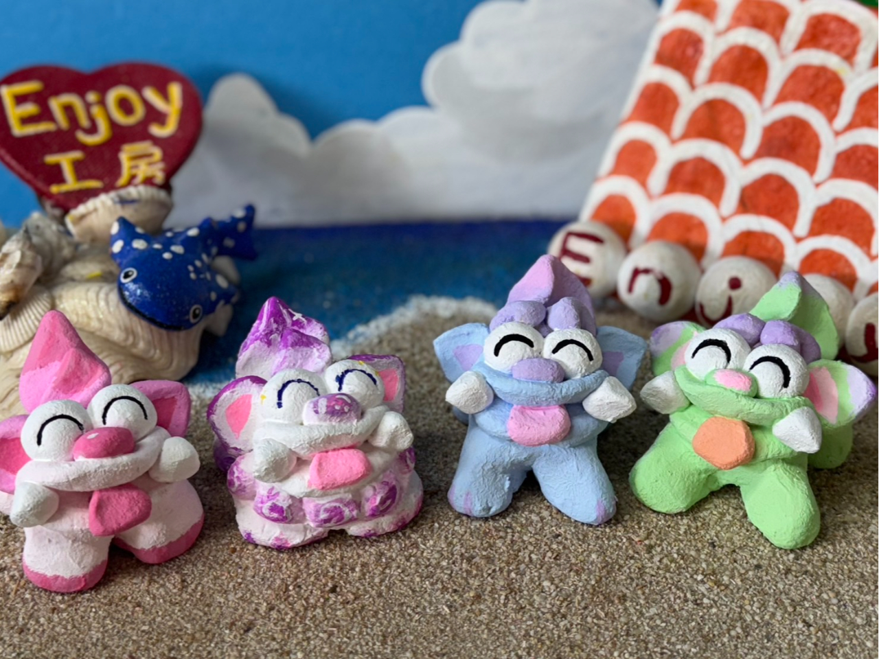 漆喰小サイズも小さくて可愛くて人気(^^♪