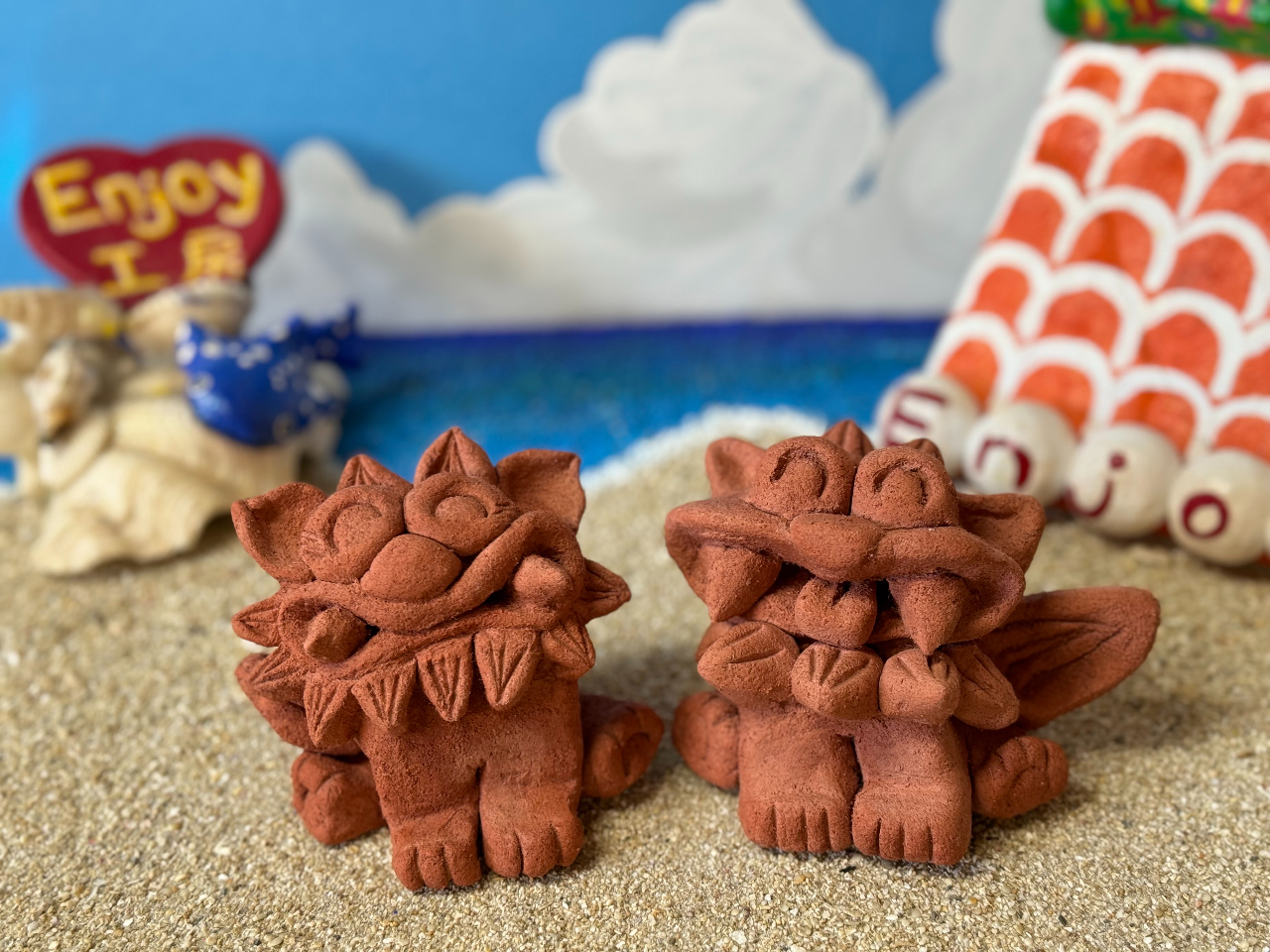 粘土から作って15分でお持ち帰りOK♪