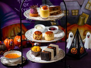 ハロウィン限定アフタヌーンティ