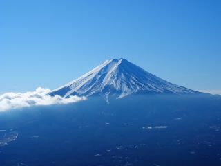 山頂からの富士山は絶景!