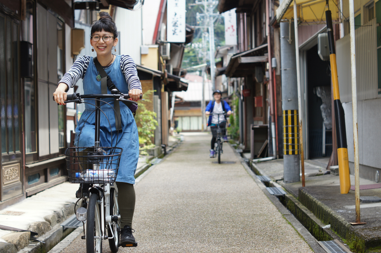 【城下町コース】郡上八幡の情緒ある町並みを自転車でめぐる旅♪