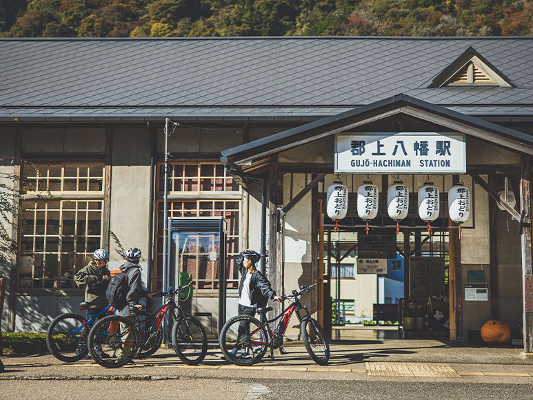 【城下町コース】郡上八幡の情緒ある町並みを自転車でめぐる旅♪