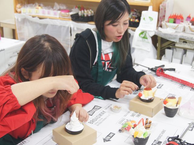 食品サンプル作り体験!