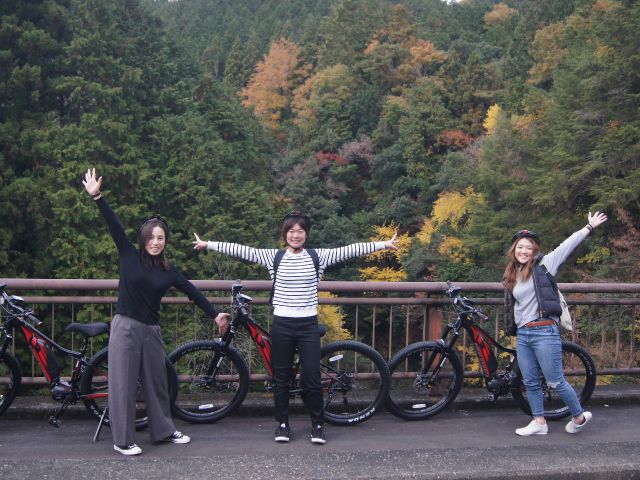 秋は紅葉もきれい