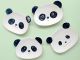 パンダ皿は白と黒で決まり!