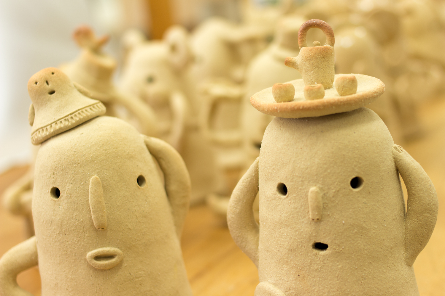 はにわ体験 おもしろハニワを作ろう！通年プラン/ちちんぷい陶芸教室