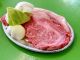 追加食材には、国産黒毛和牛300gの1枚ステーキ¥3,000も当日購入可能です。※野菜は付きません。