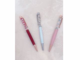 【ドライフラワーのボールペンづくり体験】